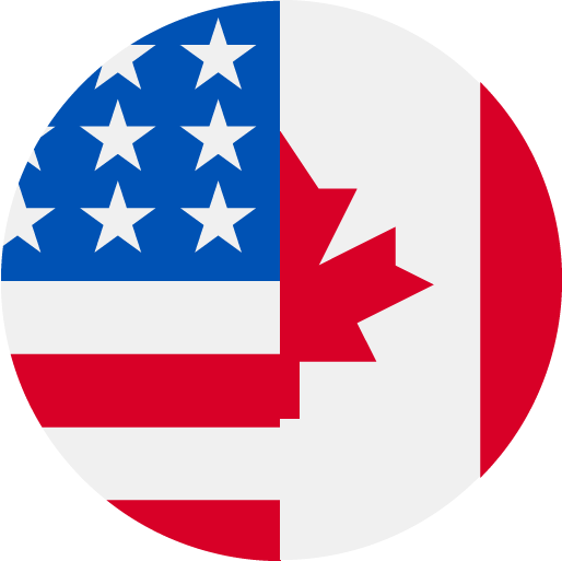 Flag US Canada